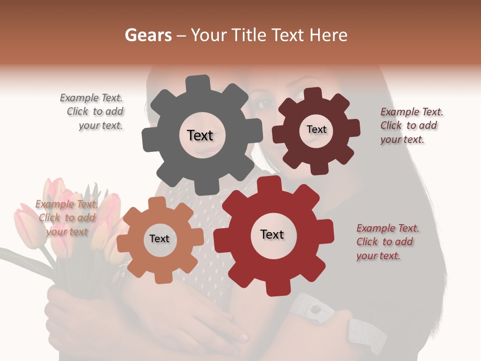 Daughter Cute Kid PowerPoint Template