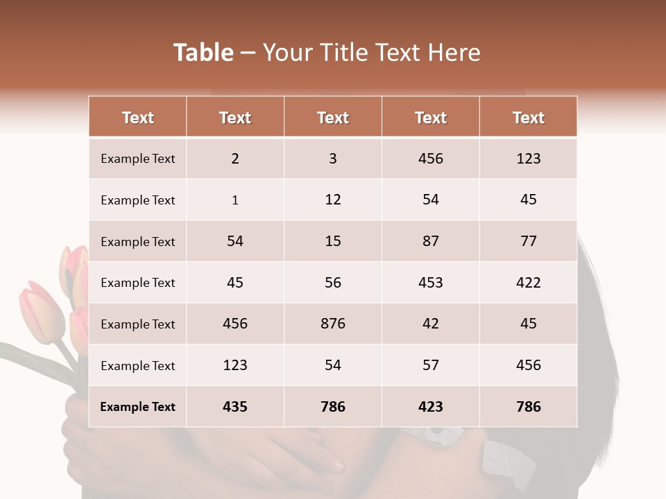 Daughter Cute Kid PowerPoint Template