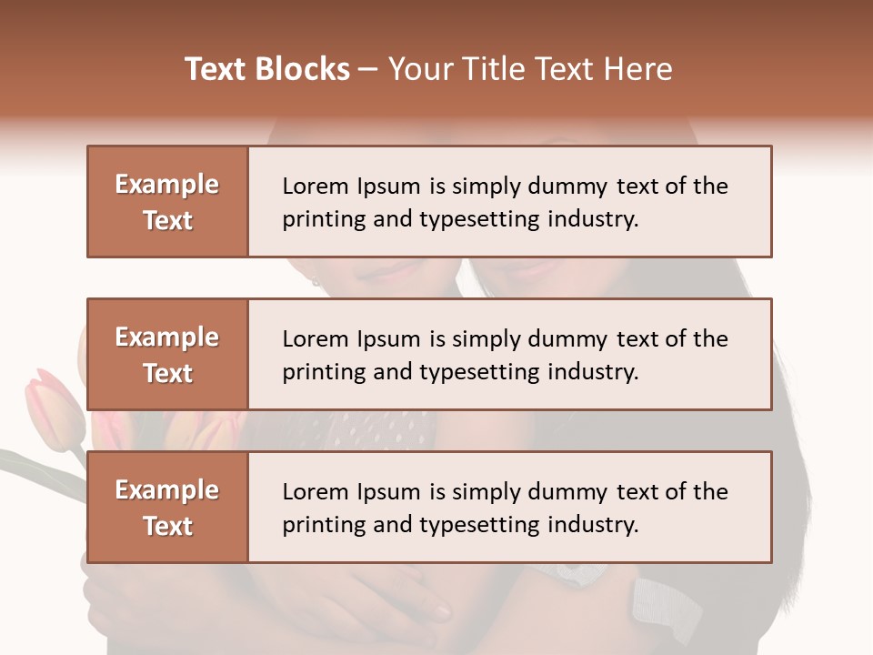 Daughter Cute Kid PowerPoint Template