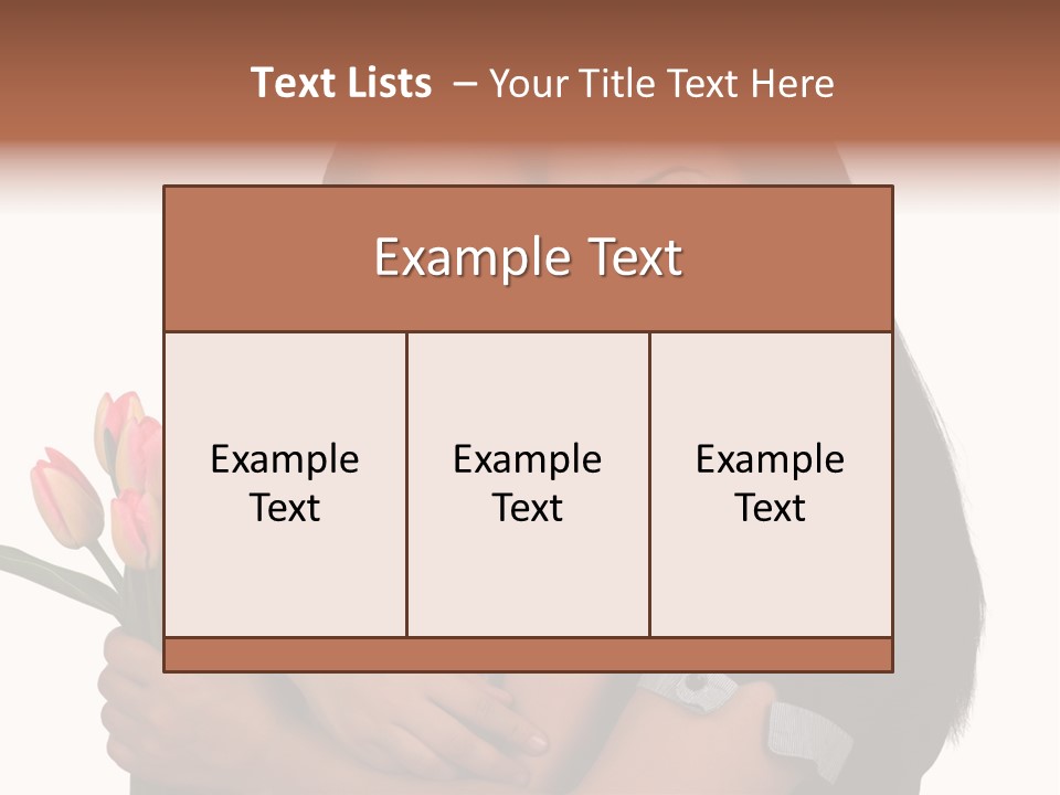 Daughter Cute Kid PowerPoint Template