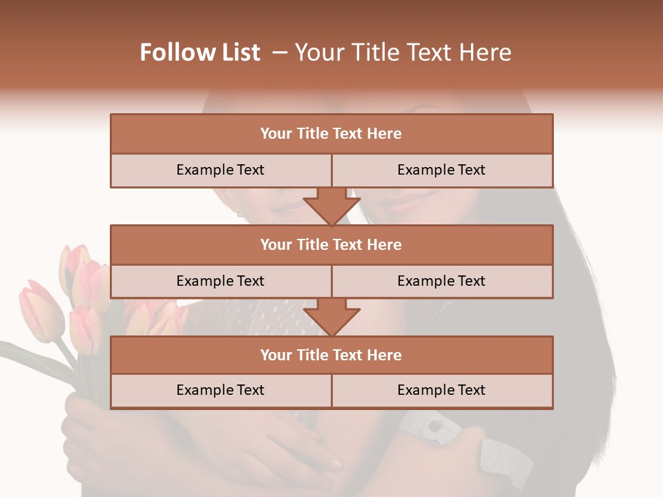 Daughter Cute Kid PowerPoint Template