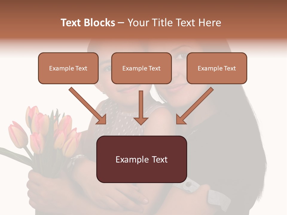 Daughter Cute Kid PowerPoint Template