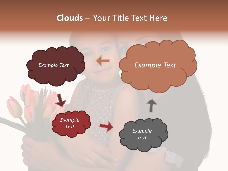 Daughter Cute Kid PowerPoint Template