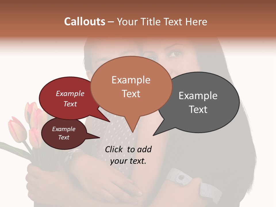 Daughter Cute Kid PowerPoint Template