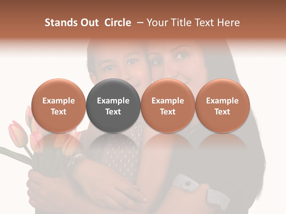 Daughter Cute Kid PowerPoint Template