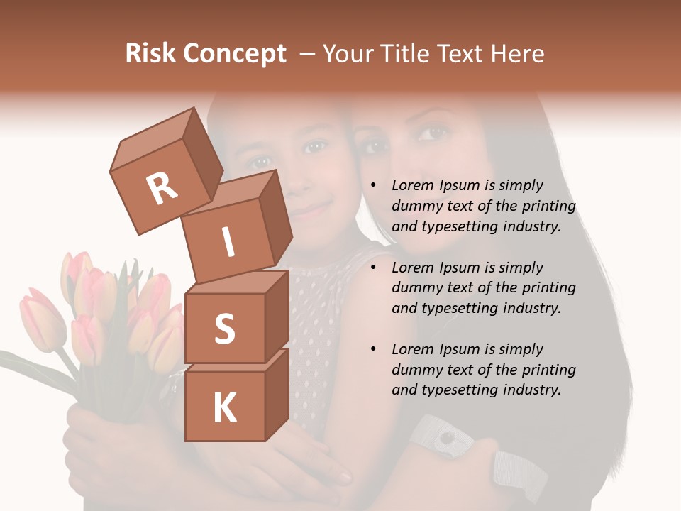 Daughter Cute Kid PowerPoint Template