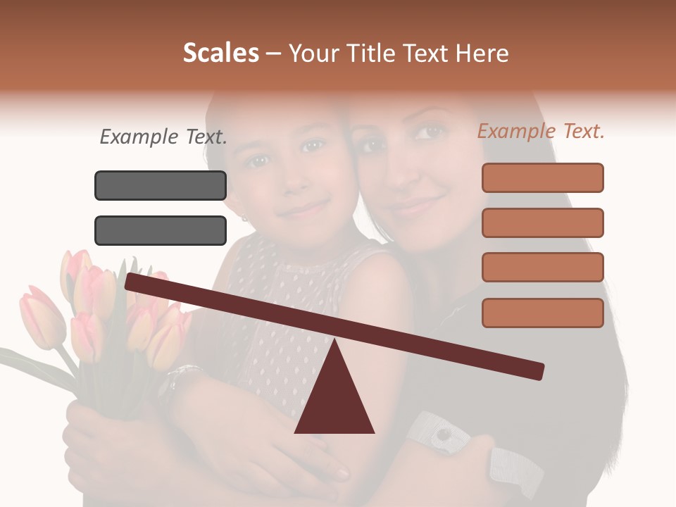 Daughter Cute Kid PowerPoint Template