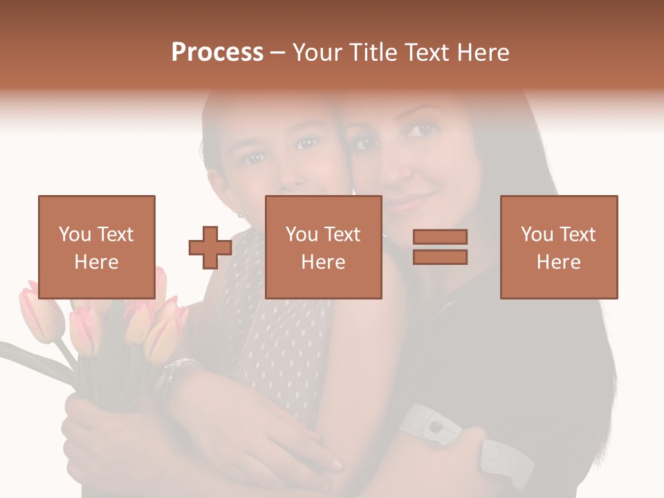 Daughter Cute Kid PowerPoint Template