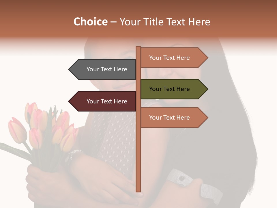 Daughter Cute Kid PowerPoint Template