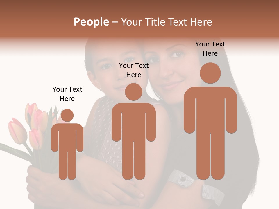 Daughter Cute Kid PowerPoint Template