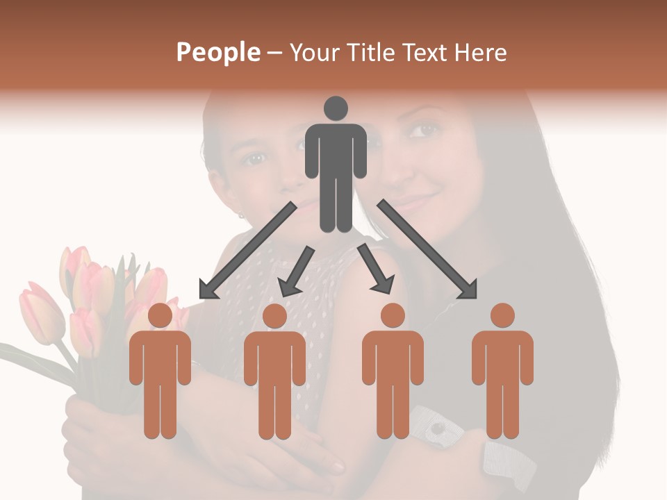 Daughter Cute Kid PowerPoint Template