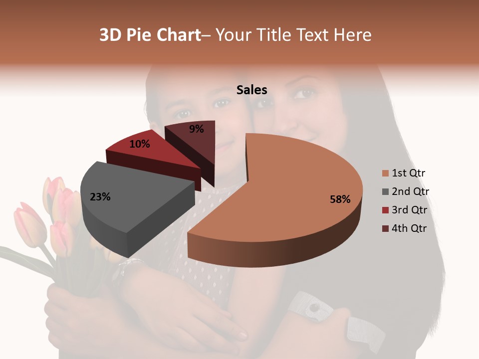 Daughter Cute Kid PowerPoint Template