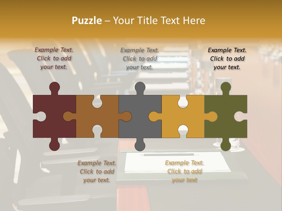 Wood Interior Elegant PowerPoint Template