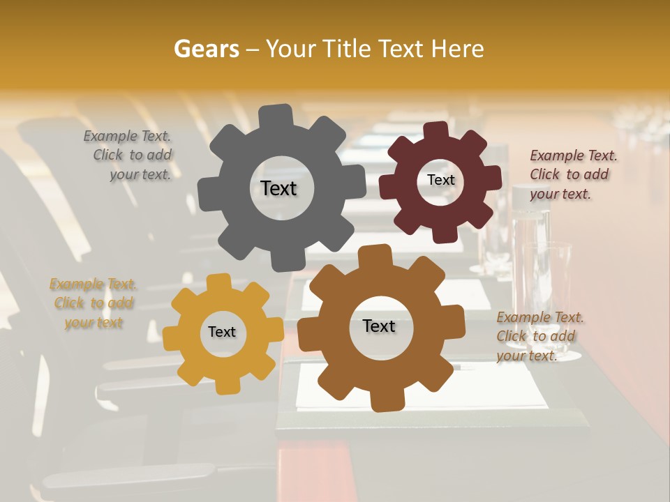 Wood Interior Elegant PowerPoint Template