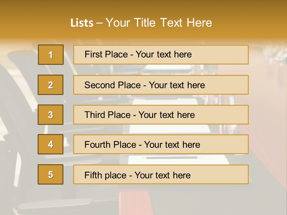 Wood Interior Elegant PowerPoint Template