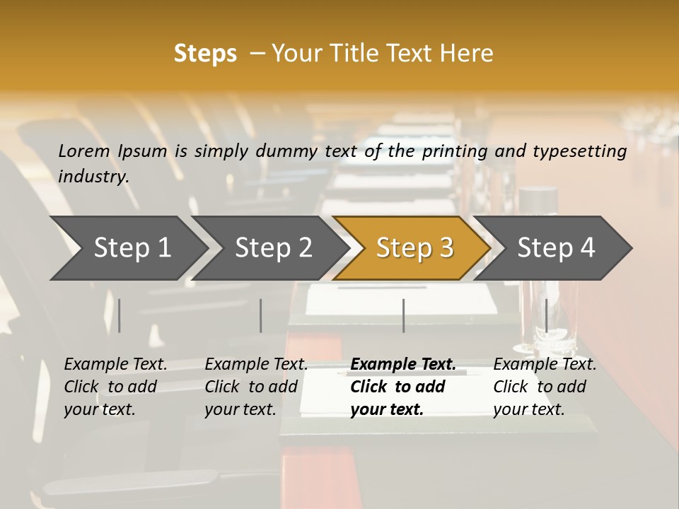 Wood Interior Elegant PowerPoint Template
