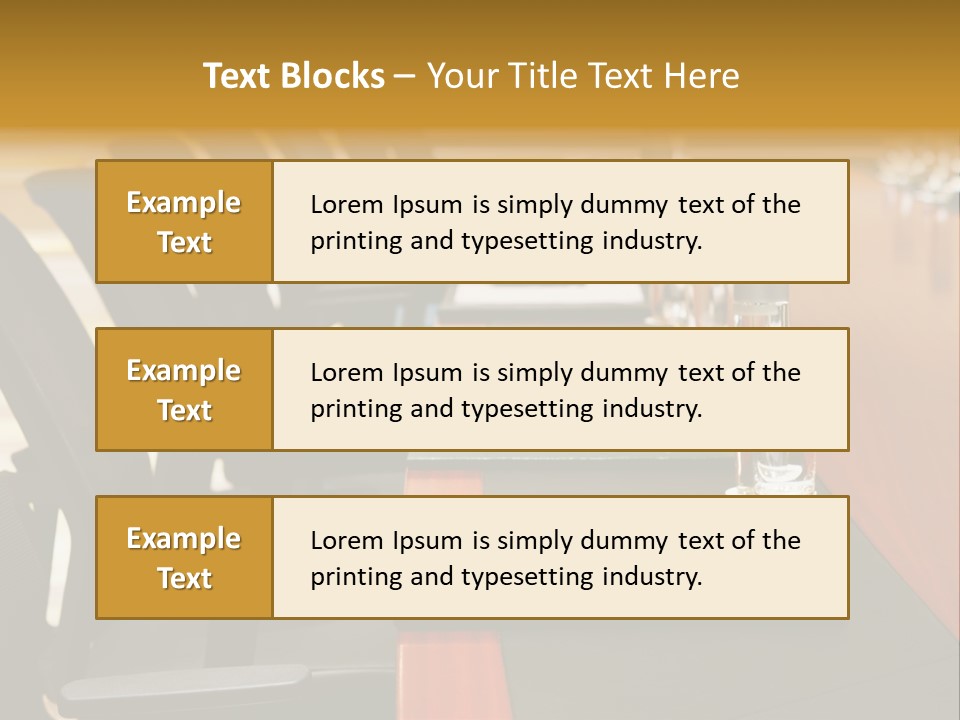 Wood Interior Elegant PowerPoint Template