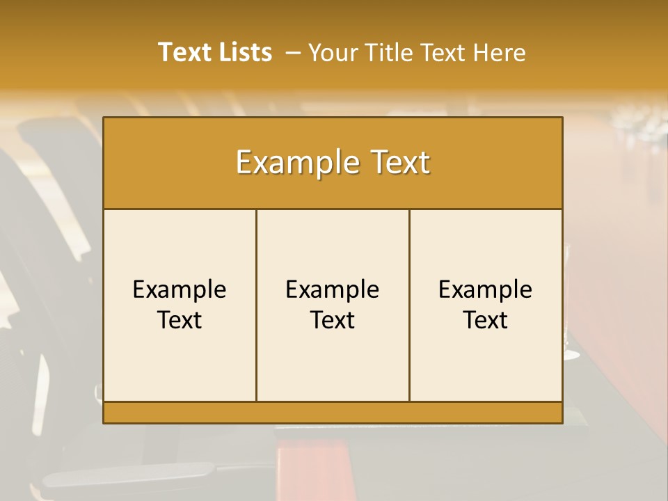 Wood Interior Elegant PowerPoint Template