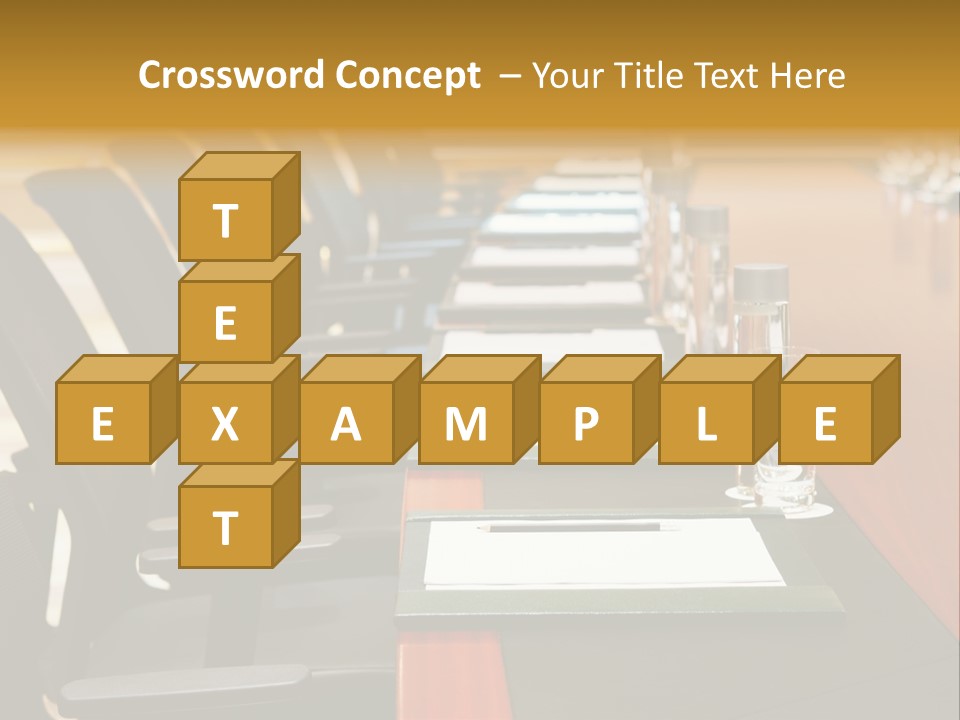 Wood Interior Elegant PowerPoint Template