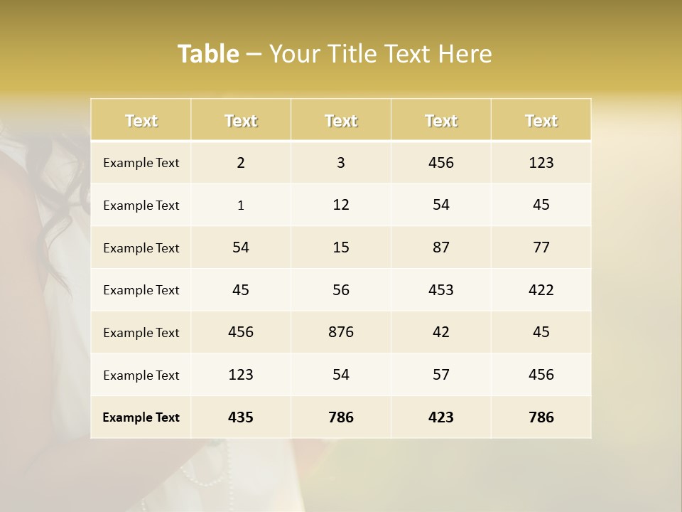 Lifestyles Human Dress PowerPoint Template