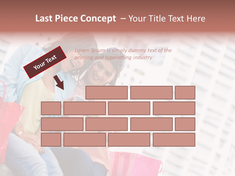 People Sms Smile PowerPoint Template