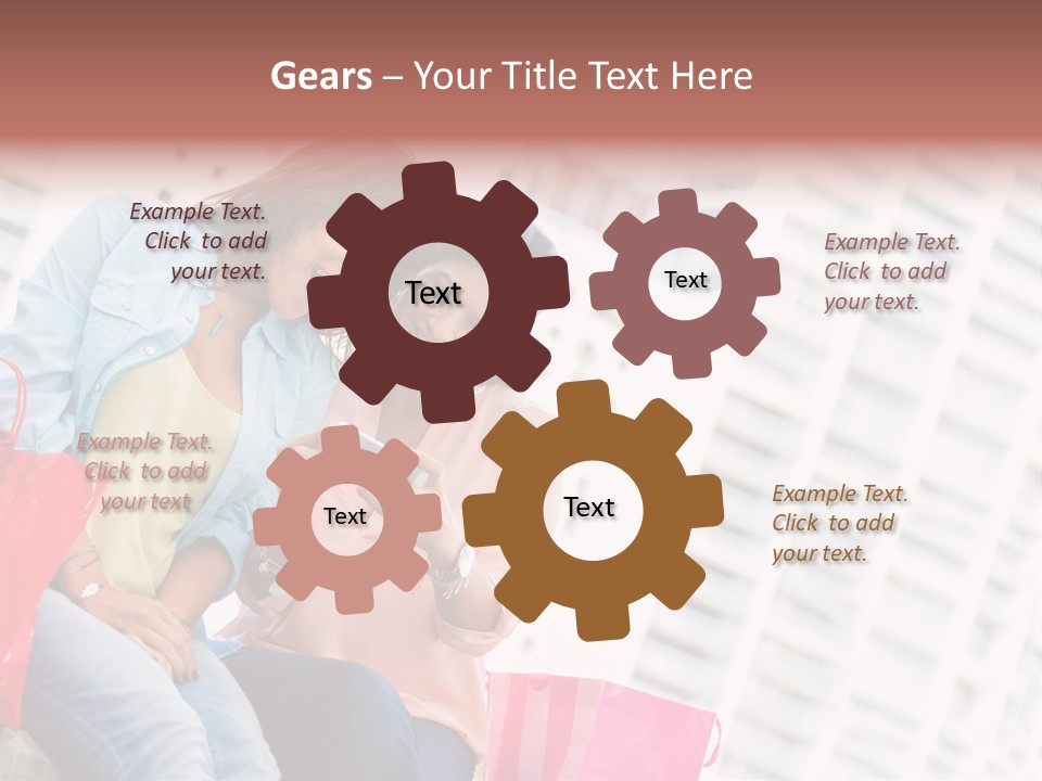 People Sms Smile PowerPoint Template
