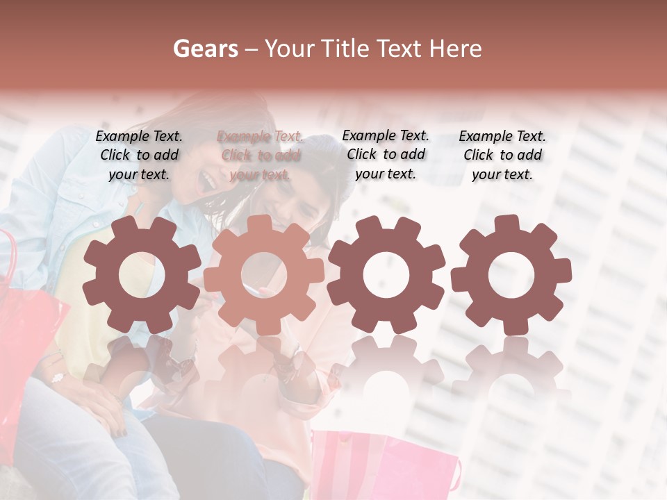 People Sms Smile PowerPoint Template