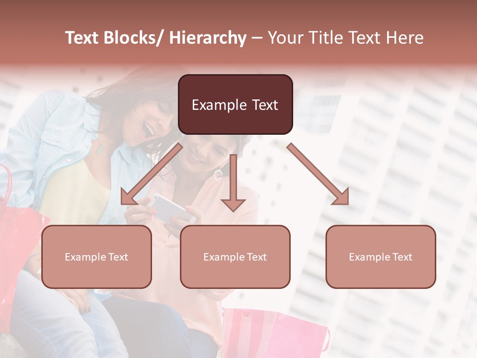 People Sms Smile PowerPoint Template