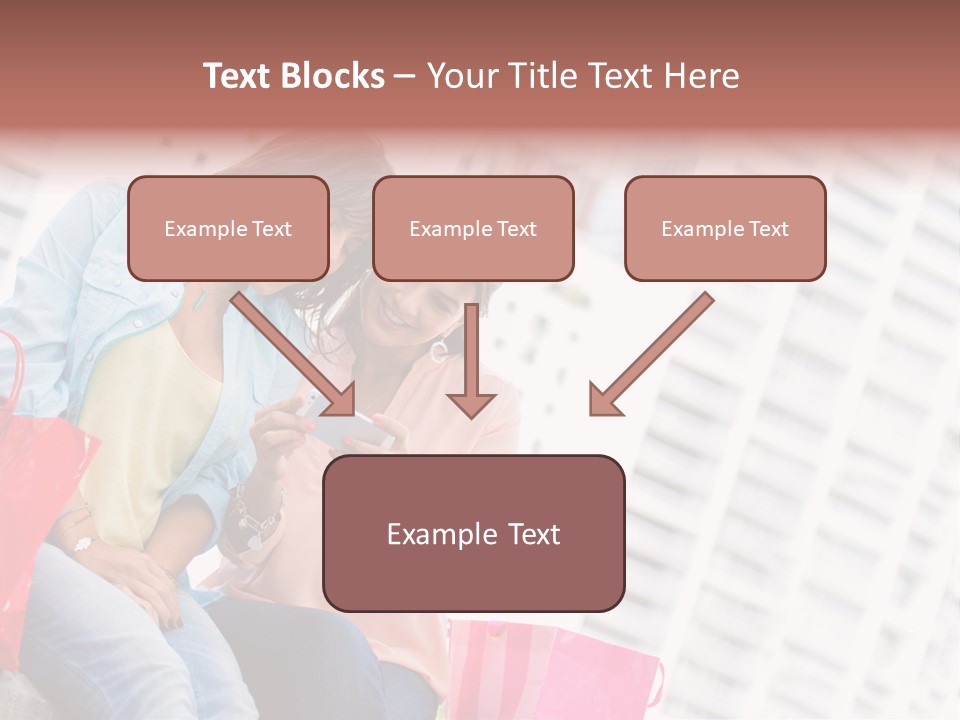 People Sms Smile PowerPoint Template