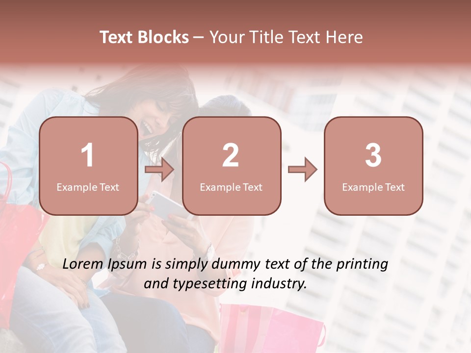 People Sms Smile PowerPoint Template