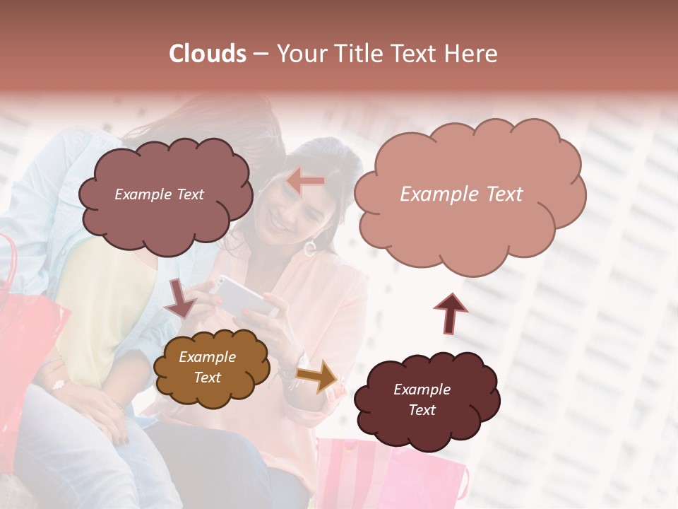 People Sms Smile PowerPoint Template