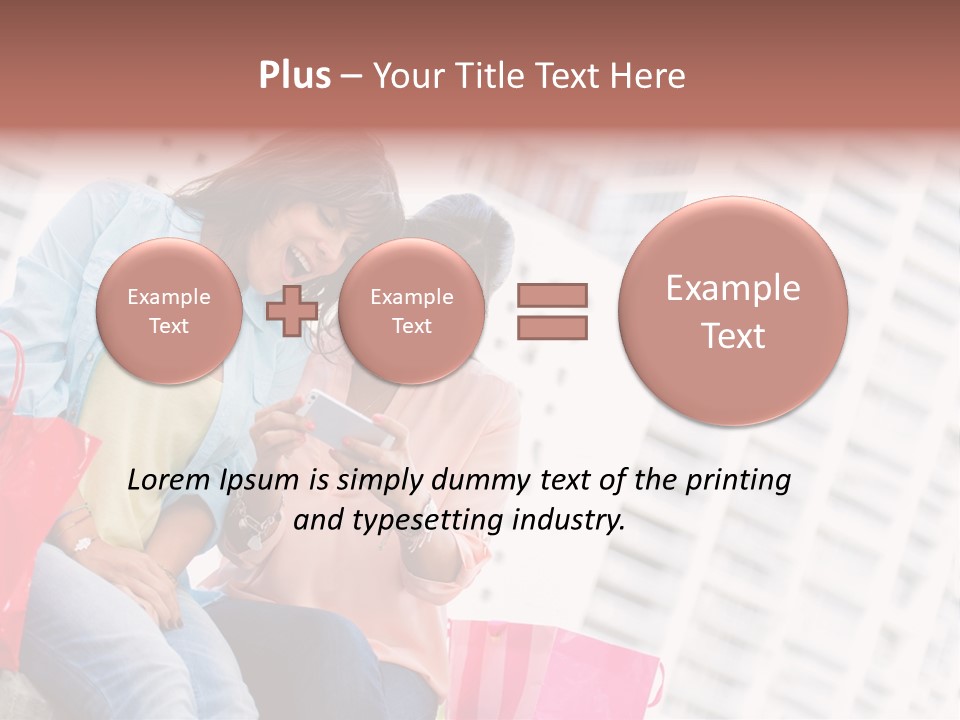 People Sms Smile PowerPoint Template