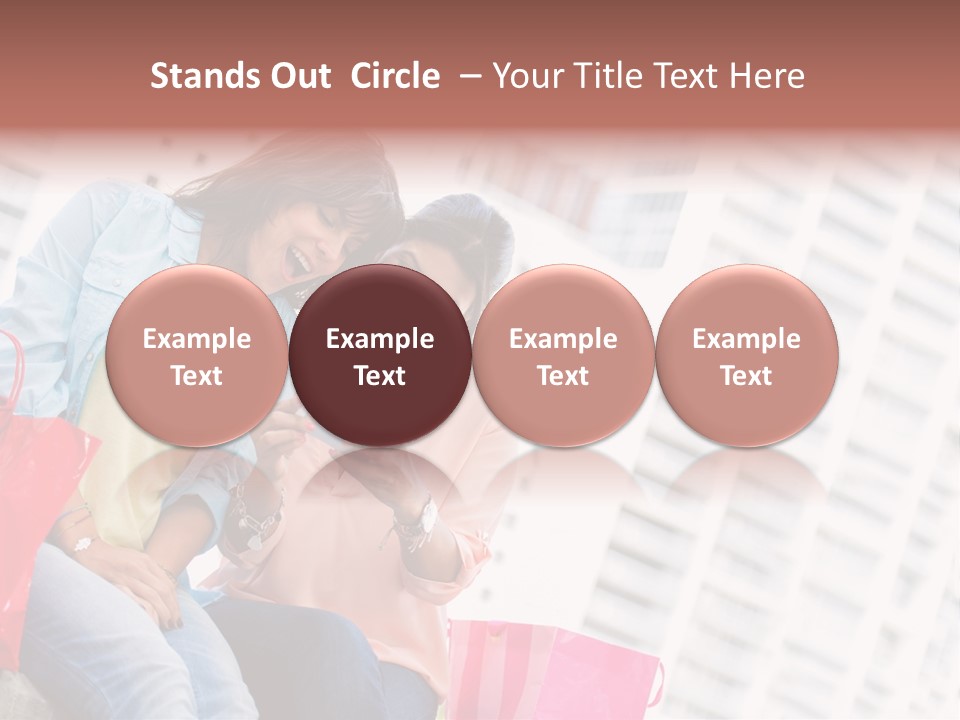 People Sms Smile PowerPoint Template