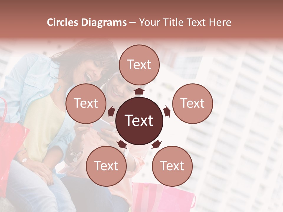 People Sms Smile PowerPoint Template
