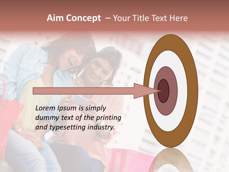 People Sms Smile PowerPoint Template