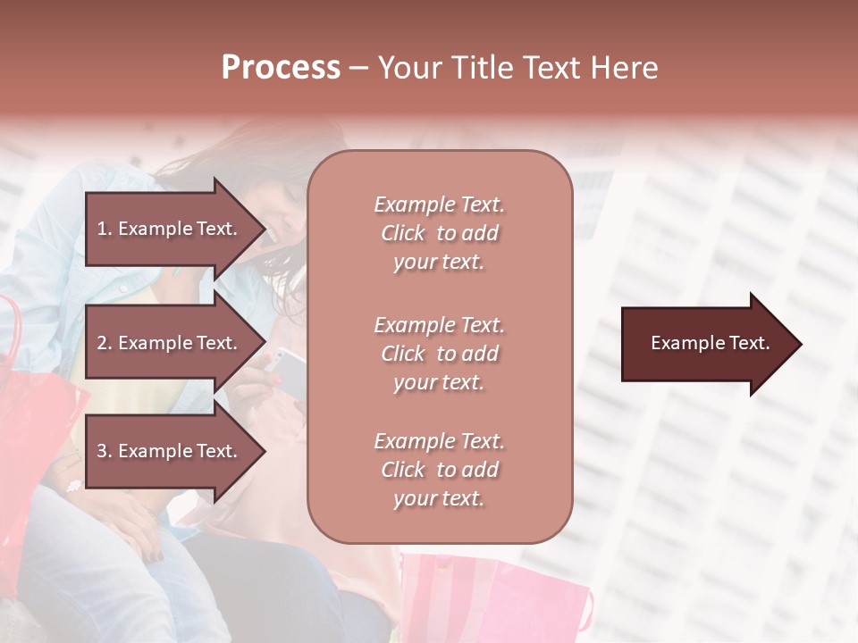 People Sms Smile PowerPoint Template