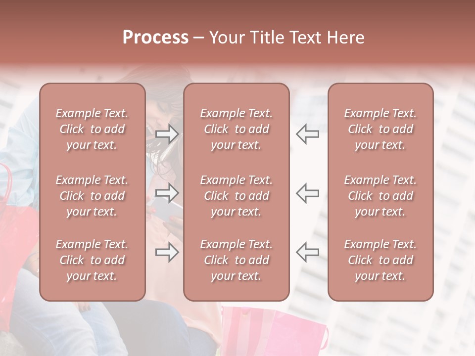 People Sms Smile PowerPoint Template