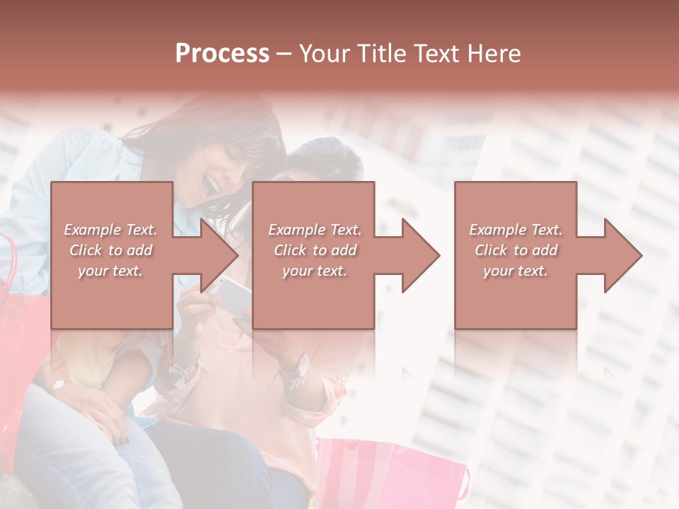People Sms Smile PowerPoint Template