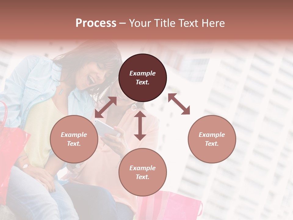 People Sms Smile PowerPoint Template