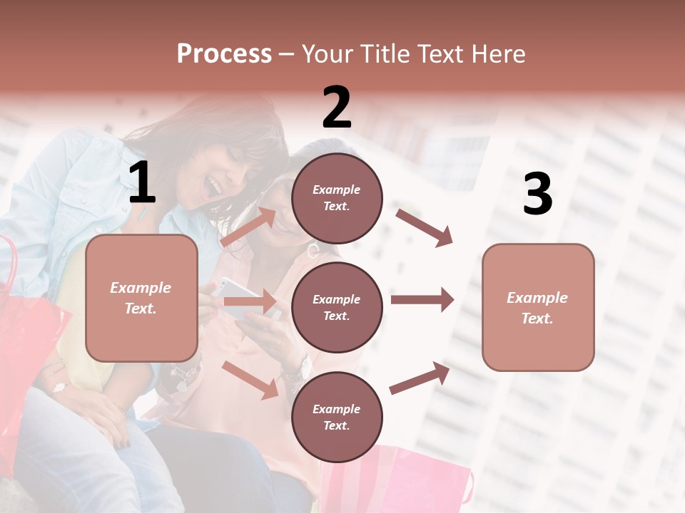 People Sms Smile PowerPoint Template
