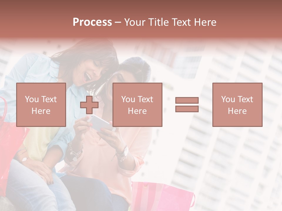 People Sms Smile PowerPoint Template