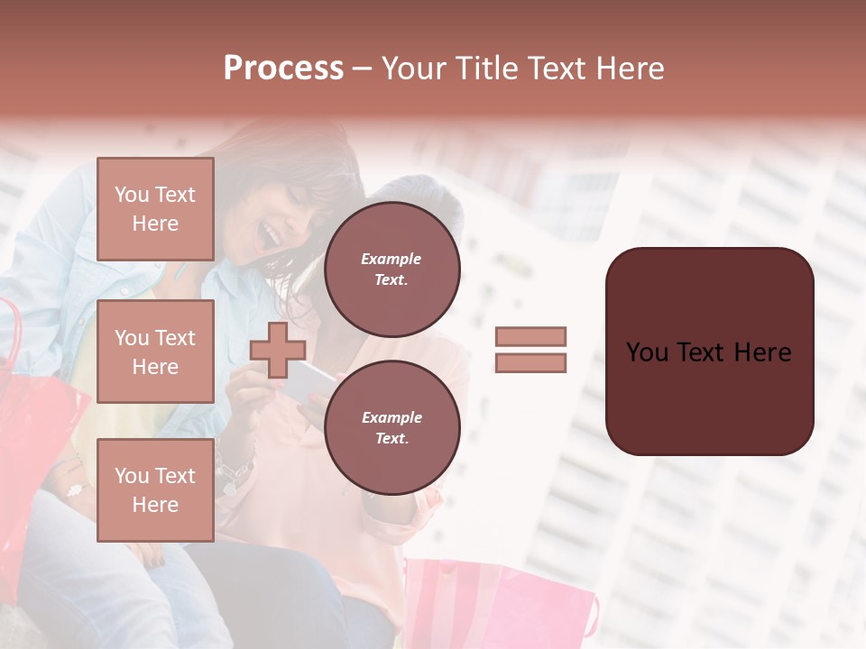 People Sms Smile PowerPoint Template