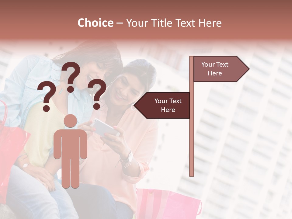 People Sms Smile PowerPoint Template