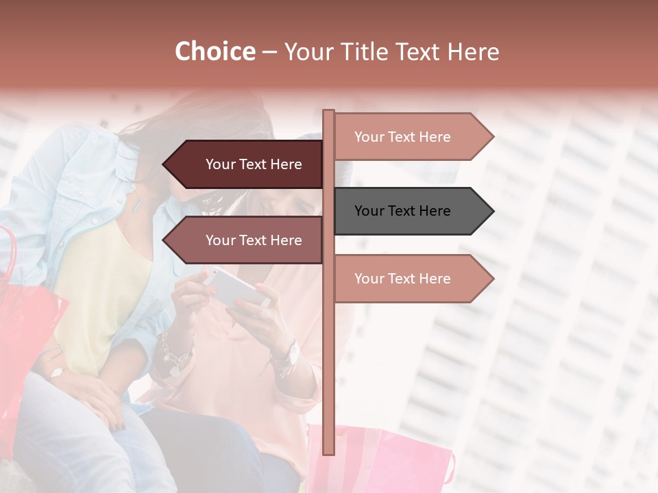 People Sms Smile PowerPoint Template