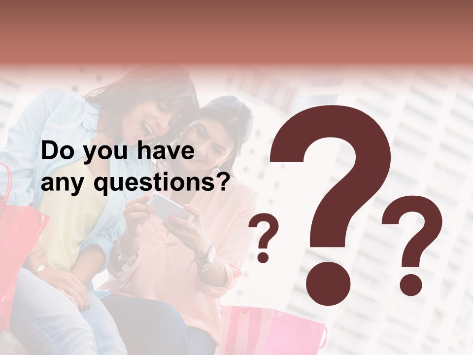 People Sms Smile PowerPoint Template