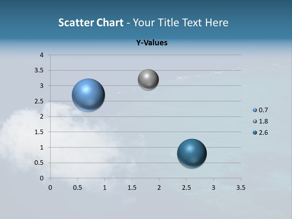 Landscape Tourism Blue PowerPoint Template