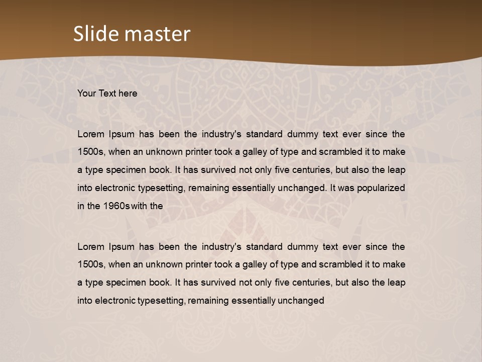 Beautiful Heap Pebble PowerPoint Template