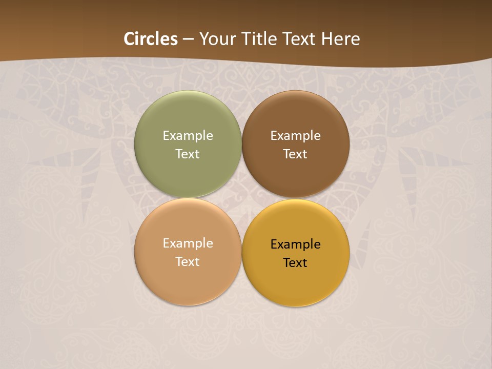 Beautiful Heap Pebble PowerPoint Template