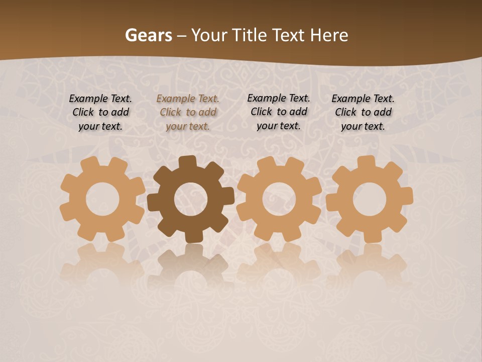 Beautiful Heap Pebble PowerPoint Template