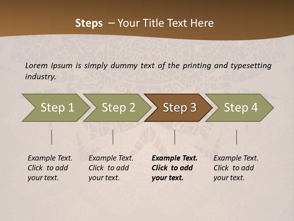 Beautiful Heap Pebble PowerPoint Template